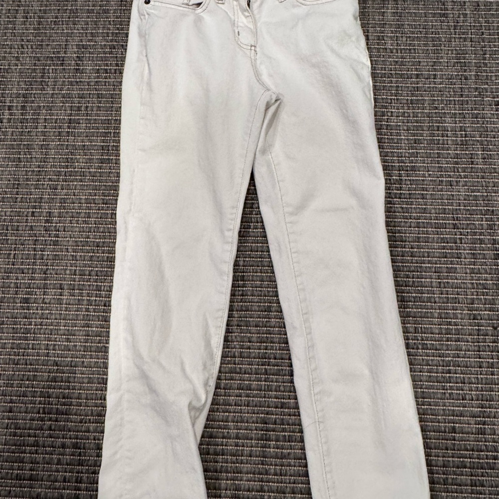 Boden Women's Crisp White Slim Straight Jeans